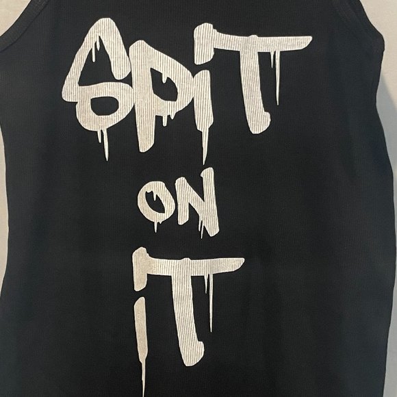 Original Gingers Do It Better Tank Spit On It Black Tank Front Print - Picture 3 of 13